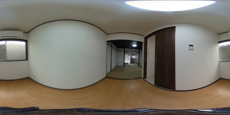 パノラマ画像洋室