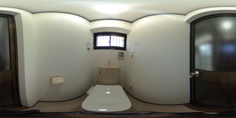 パノラマ画像トイレ