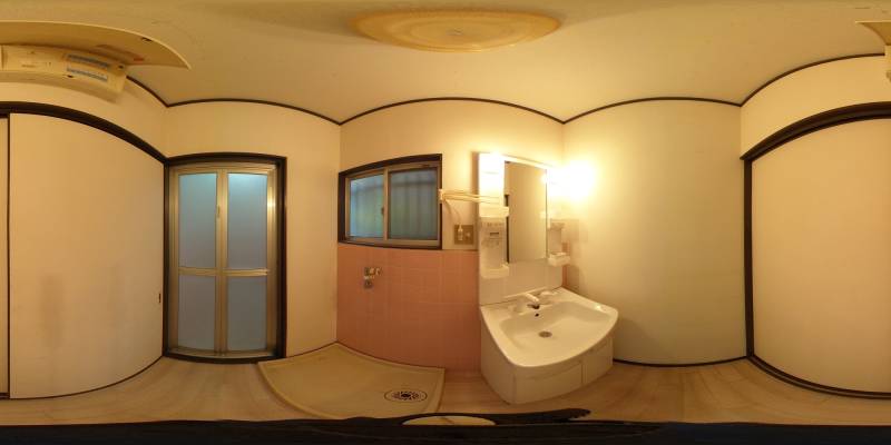 パノラマ画像洗面所