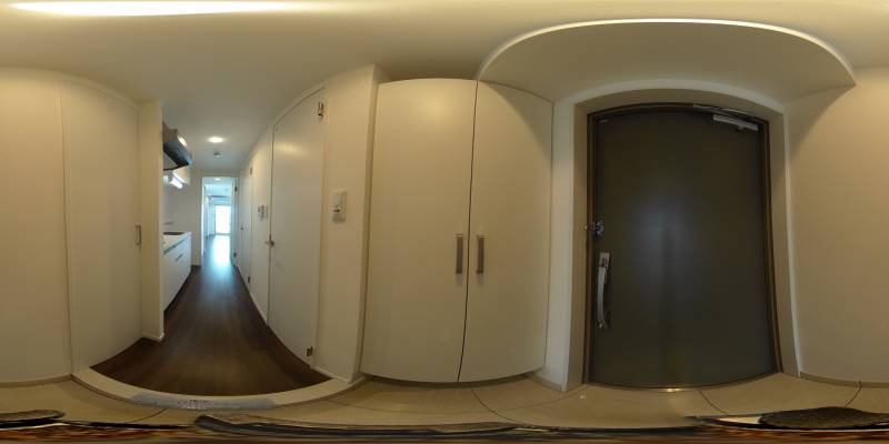 パノラマ画像玄関