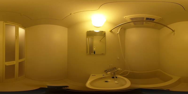 パノラマ画像バスルーム