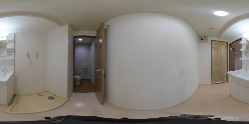 パノラマ画像洗面所