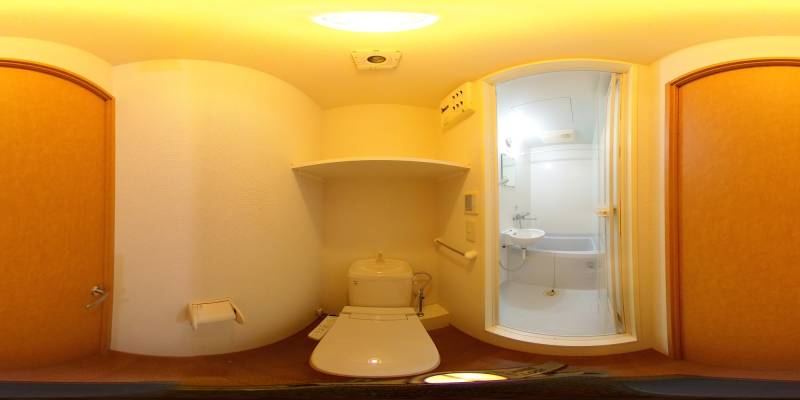 パノラマ画像トイレ