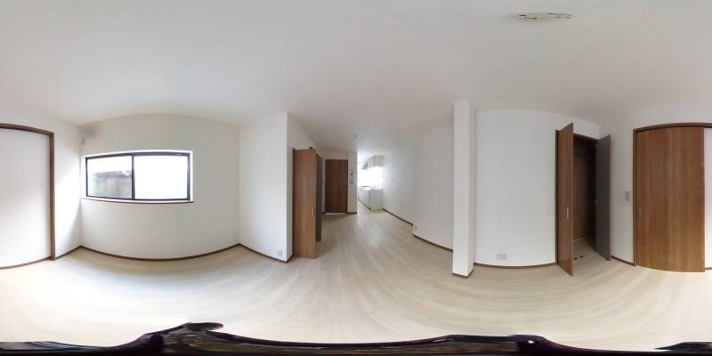 パノラマ画像リビング