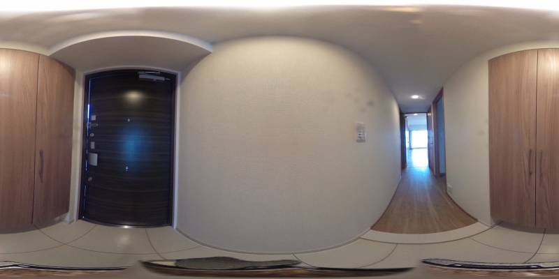 パノラマ画像玄関