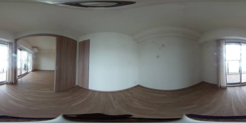 パノラマ画像洋室