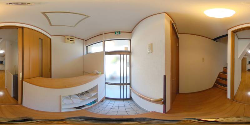 パノラマ画像玄関