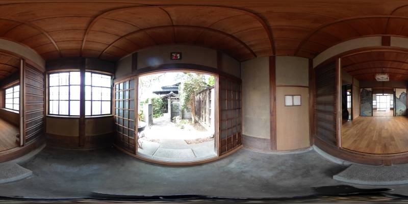 パノラマ画像玄関