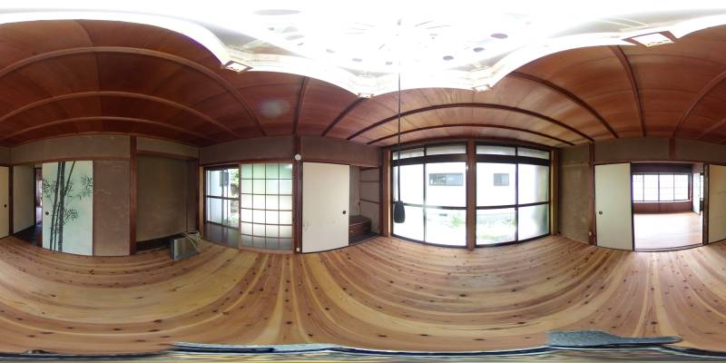 パノラマ画像洋室