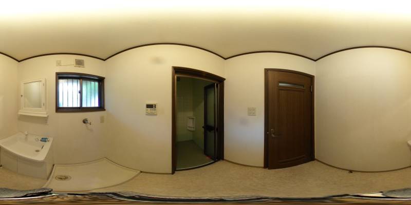 パノラマ画像洗面所