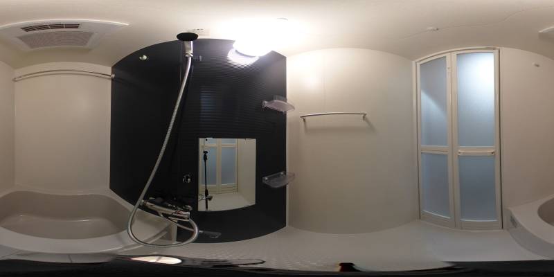 パノラマ画像バスルーム