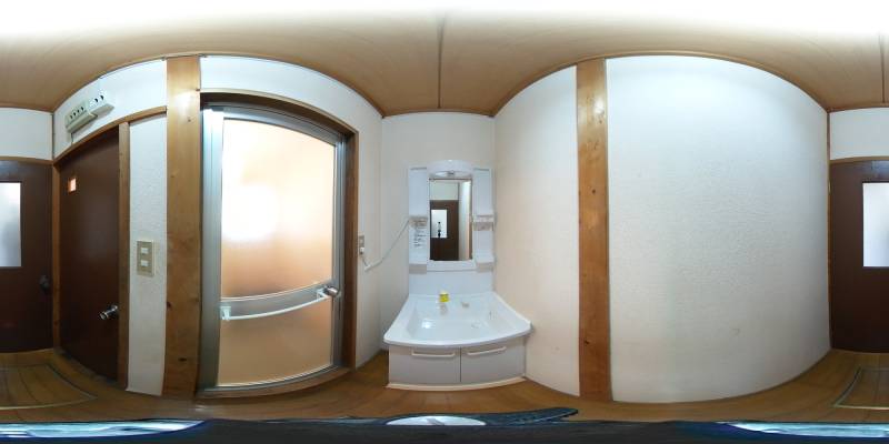 パノラマ画像洗面所