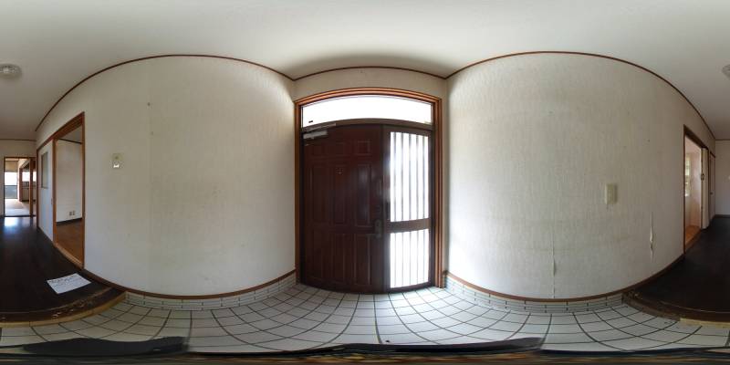 パノラマ画像玄関