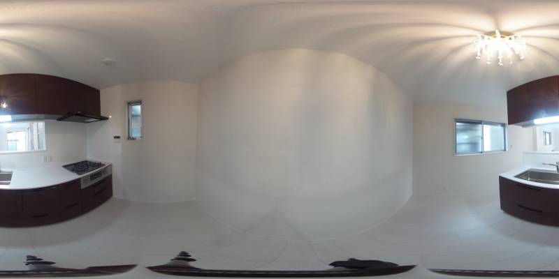 パノラマ画像キッチン