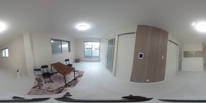 パノラマ画像リビング