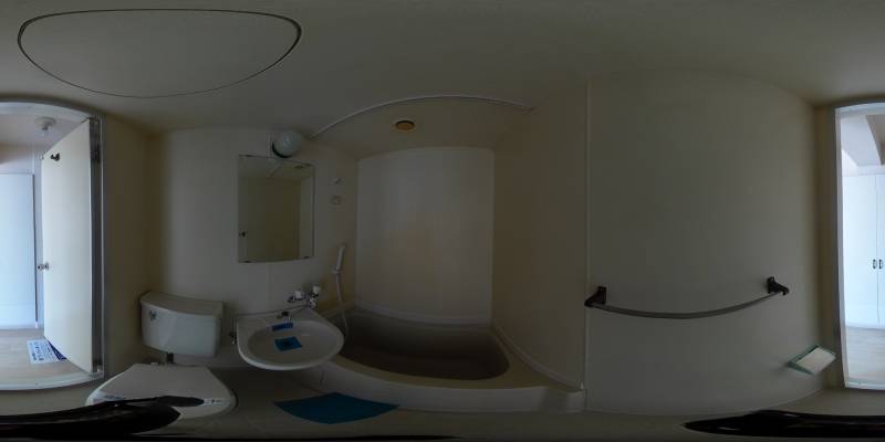 パノラマ画像バスルーム