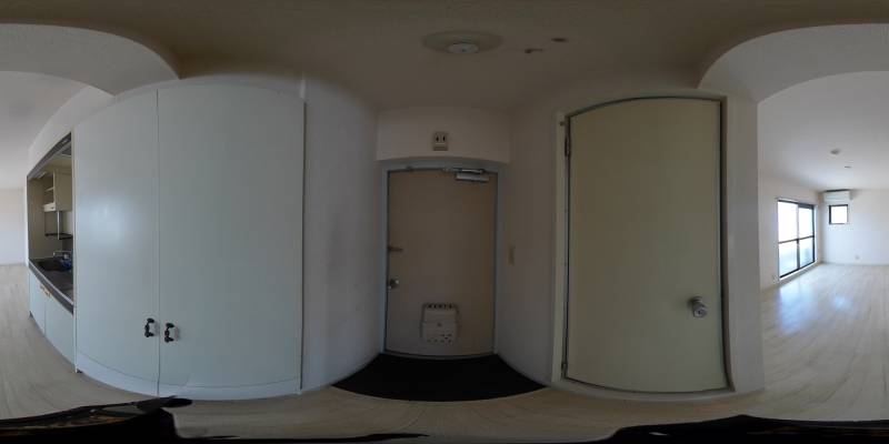 パノラマ画像玄関