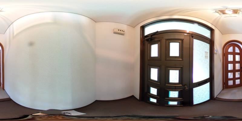 パノラマ画像玄関