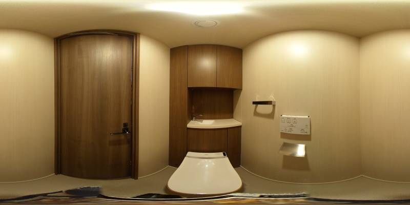 パノラマ画像トイレ