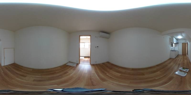 パノラマ画像リビング