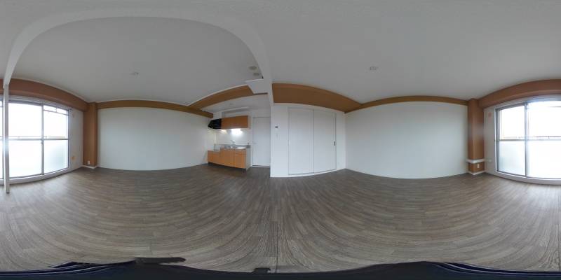 パノラマ画像リビング