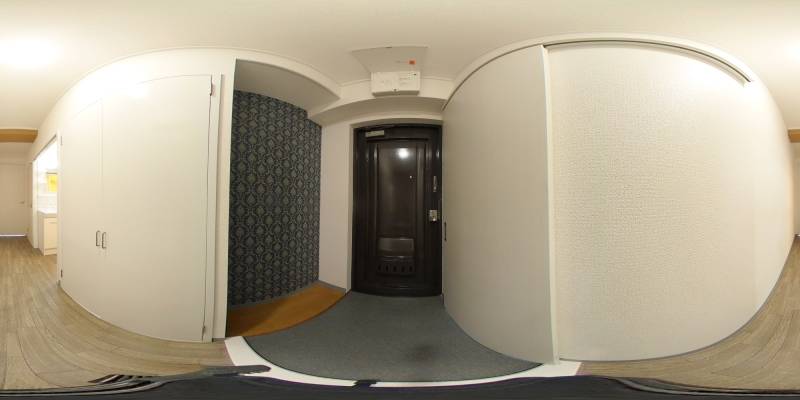 パノラマ画像玄関