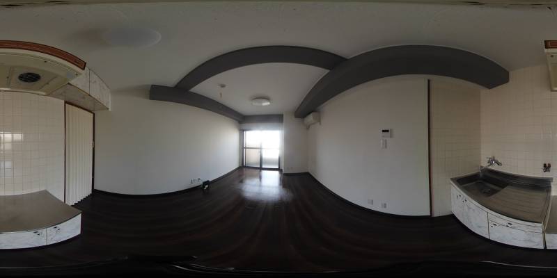 パノラマ画像キッチン