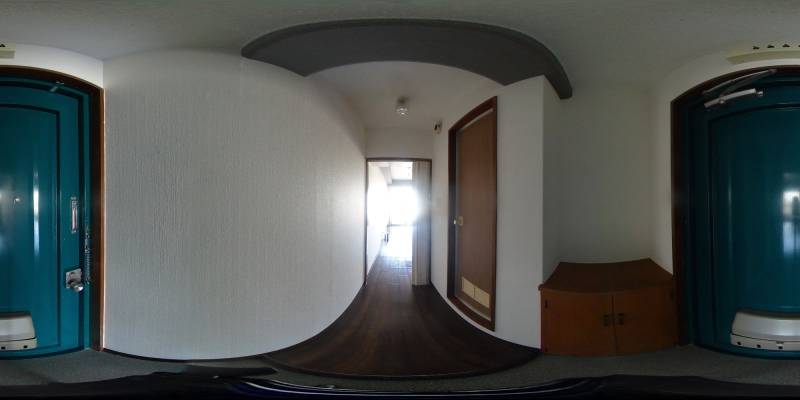 パノラマ画像玄関