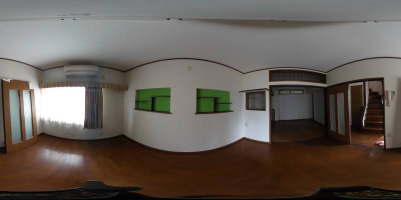 パノラマ画像リビング