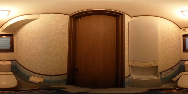 パノラマ画像トイレ