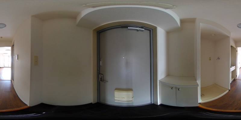 パノラマ画像玄関