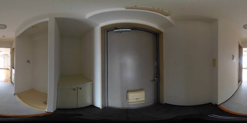 パノラマ画像玄関