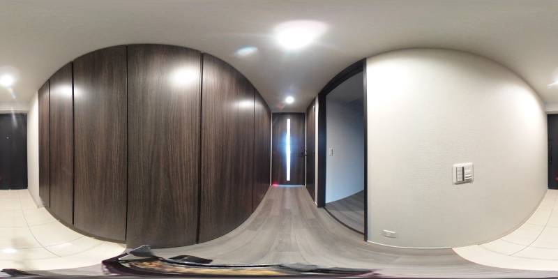 パノラマ画像玄関