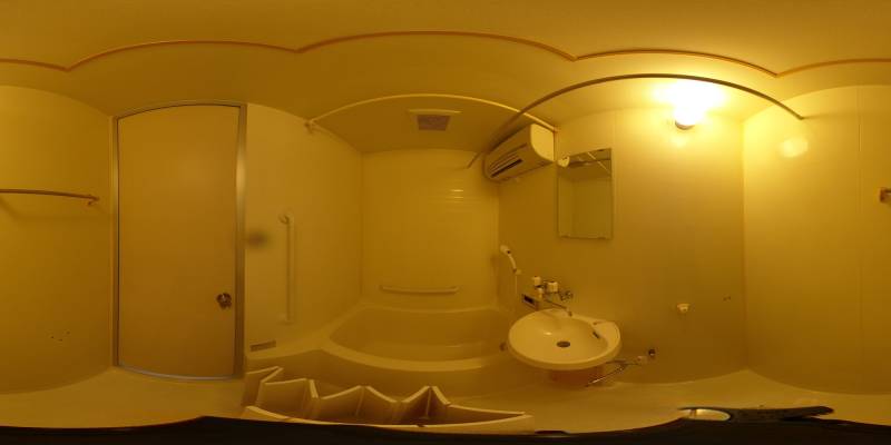 パノラマ画像バスルーム