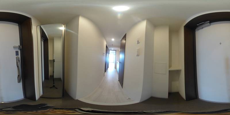 パノラマ画像玄関