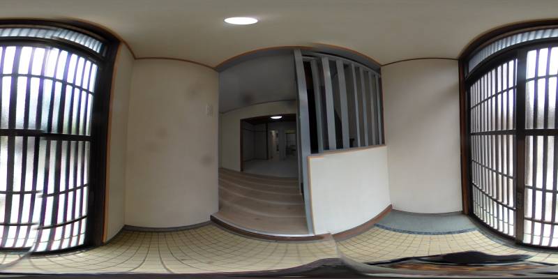 パノラマ画像玄関