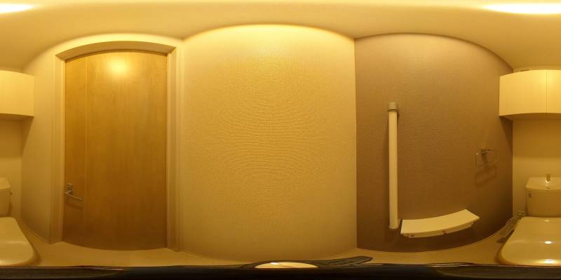 パノラマ画像トイレ