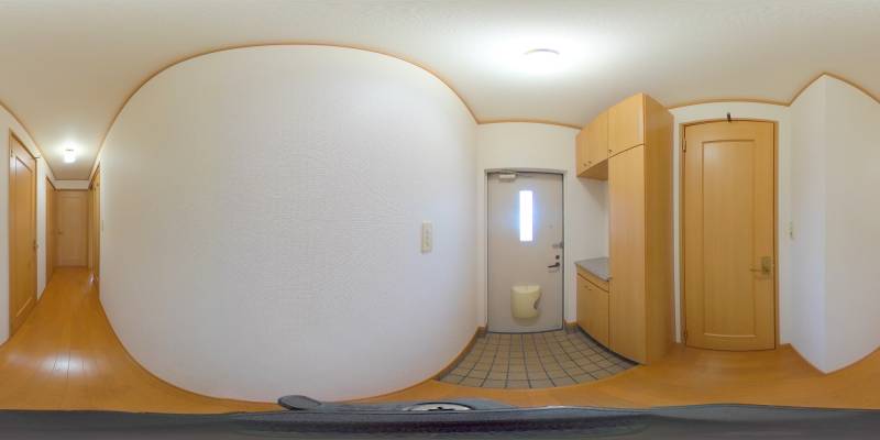パノラマ画像玄関