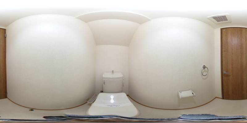 パノラマ画像トイレ