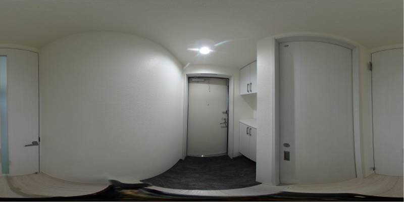 パノラマ画像玄関