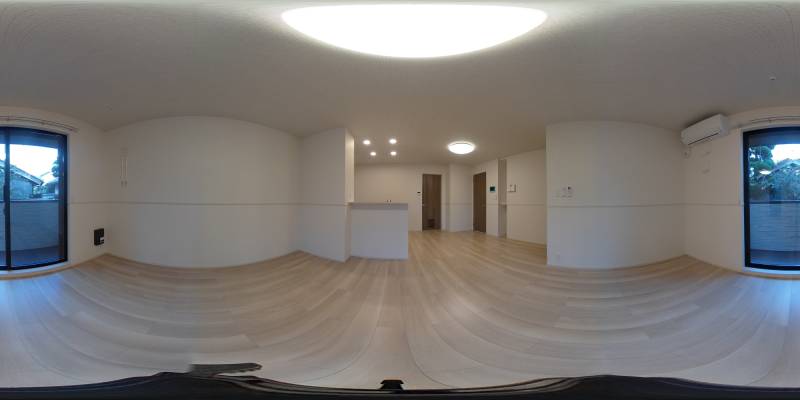 パノラマ画像リビング