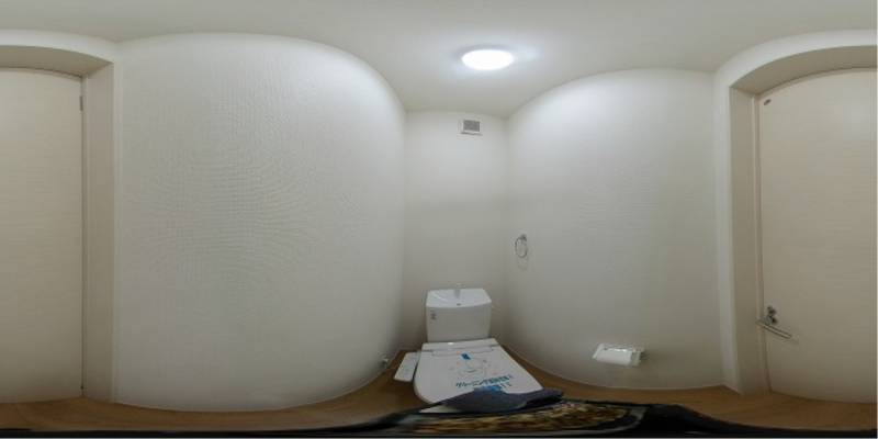 パノラマ画像トイレ