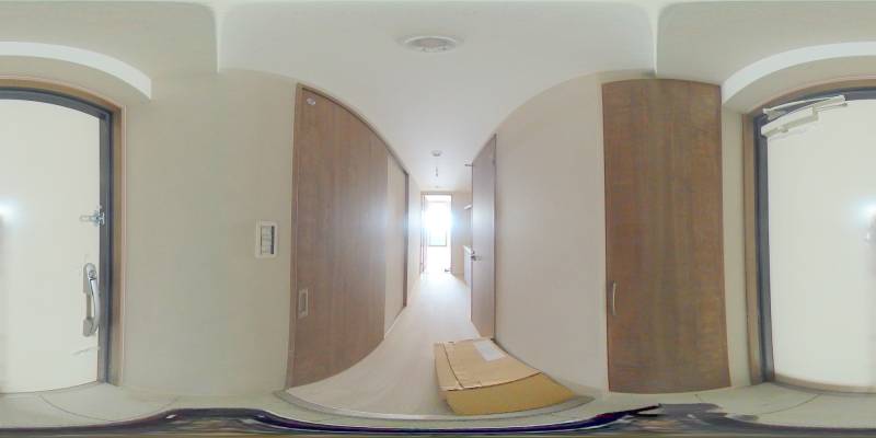 パノラマ画像玄関