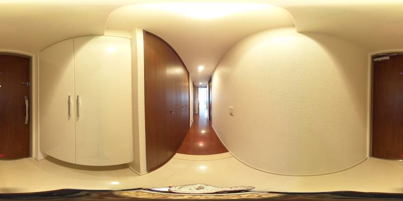 パノラマ画像玄関