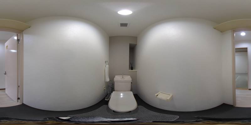 パノラマ画像トイレ