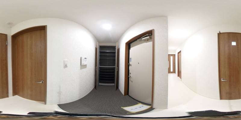 パノラマ画像玄関