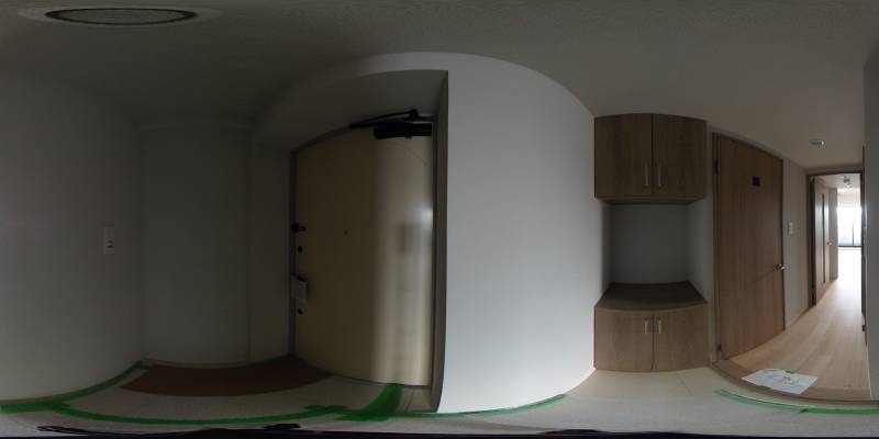 パノラマ画像玄関