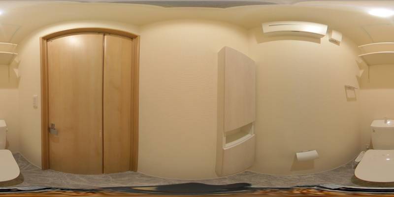 パノラマ画像トイレ
