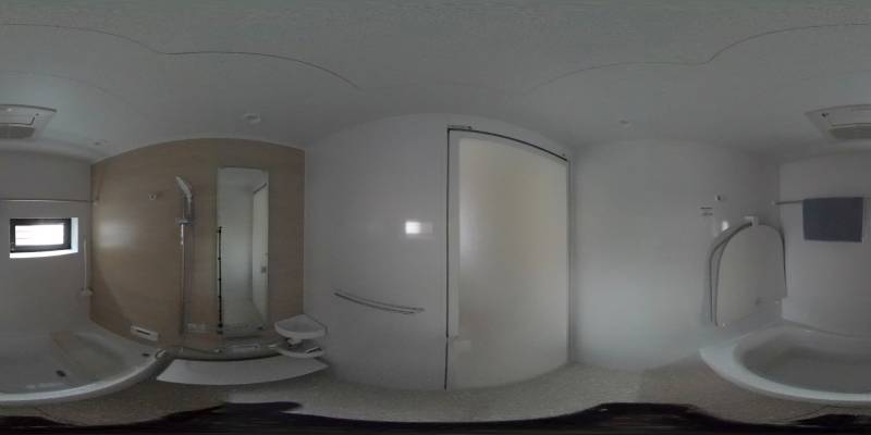 パノラマ画像バスルーム