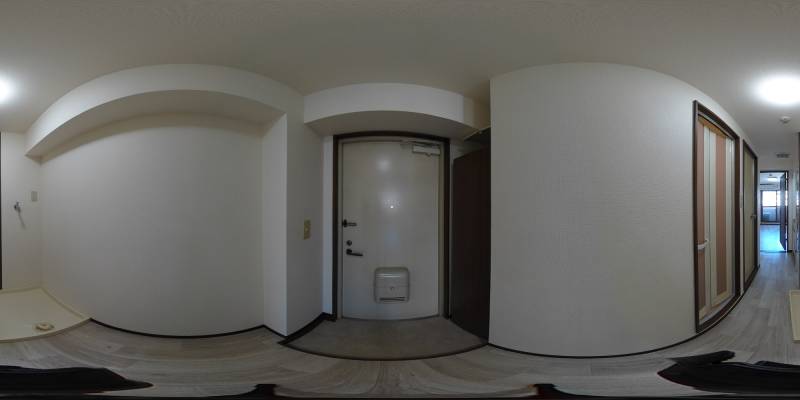 パノラマ画像玄関